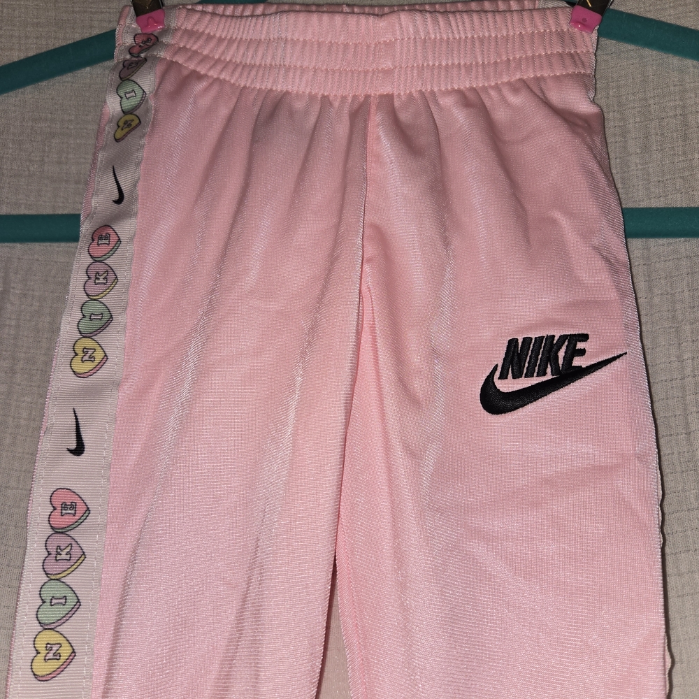 Nike Girls Track Suit Pant Fluorescent Pink 12 Months-‎ Excellent + Condition